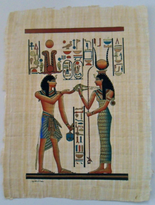 Ramses the great & Isis