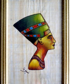 The iconic Nefertiti bust