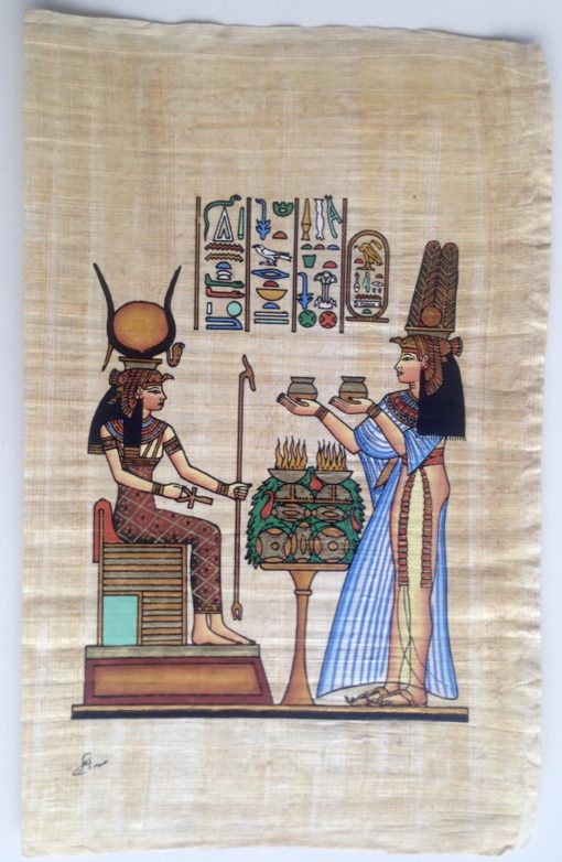Nefertari offering incense