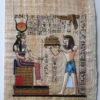 The Goddess and the Queen Hathor and Ramses the Second