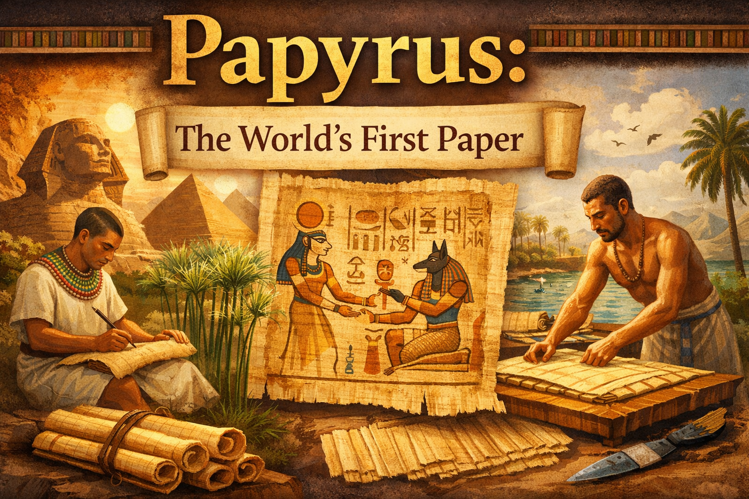 Papyrus: The World’s First Paper and Ancient Egypt’s Gift to History ...